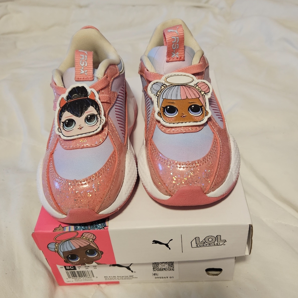 L.O.L. Surprise! Pink and Blue Cartoon Sneakers